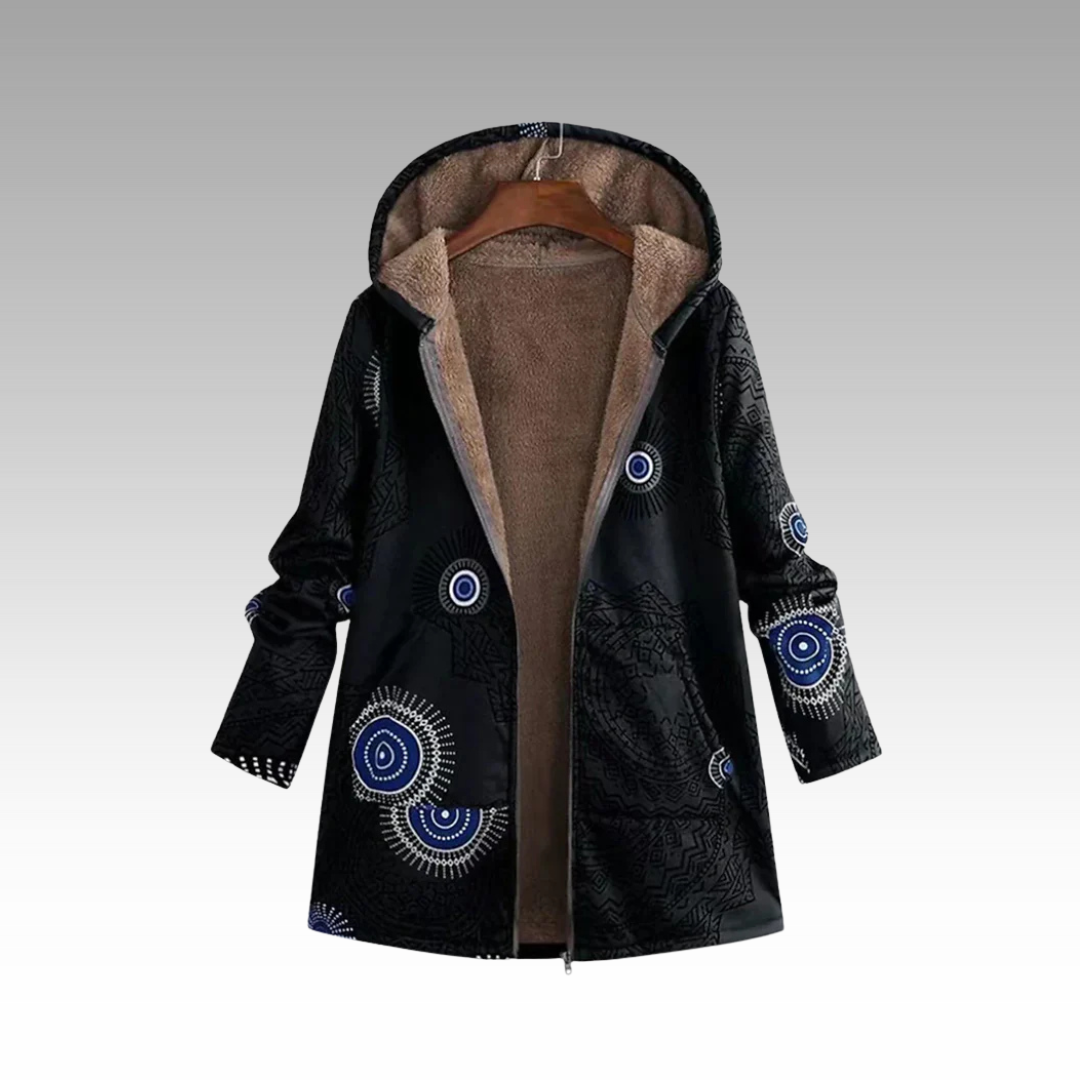 Saffiya - Warm and soft hooded jacket