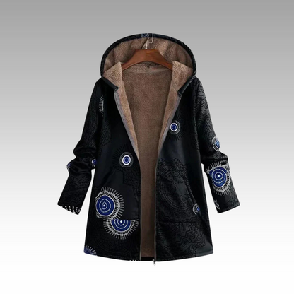 Saffiya - Warm and soft hooded jacket