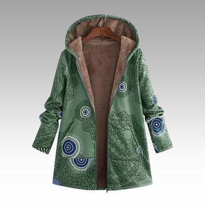 Saffiya - Warm and soft hooded jacket