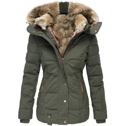 Zara - Warm winter coat with fur lining