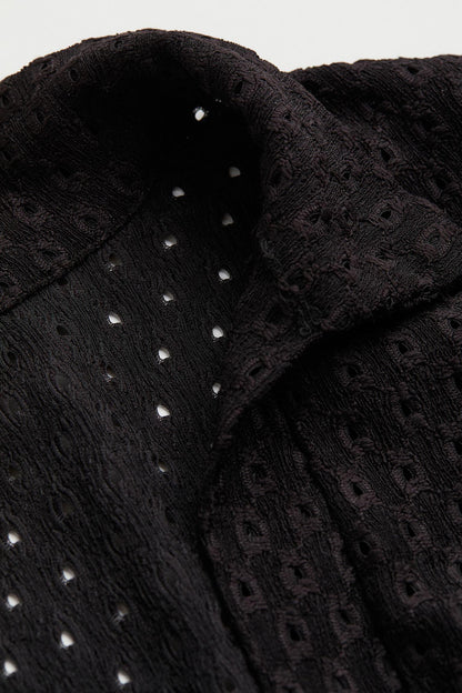 Old Money Dotted Knit Light Knit T-Shirt