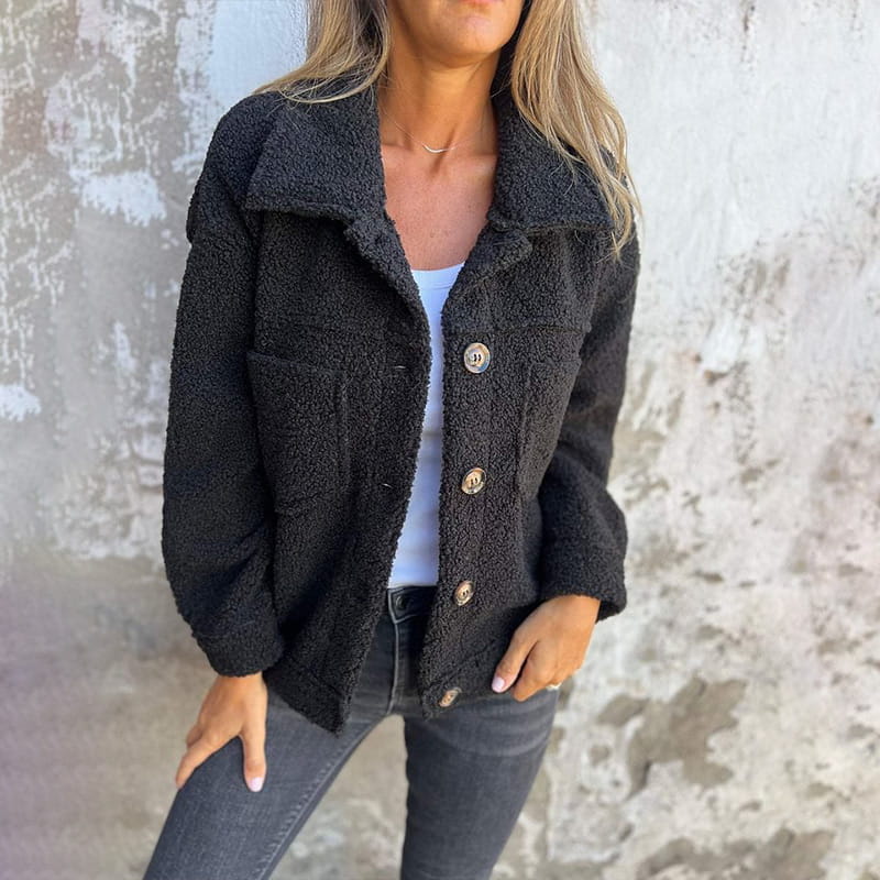 Nyla - Trendy jacket with soft fabric