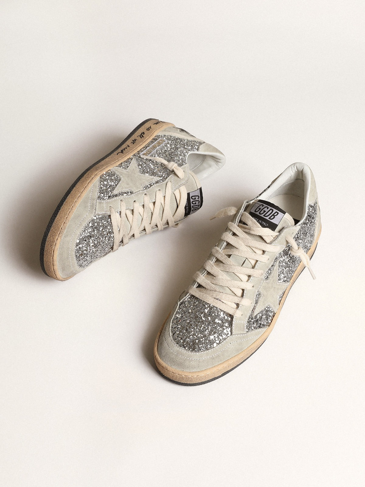 Ball Star Glitter Grey ⭐